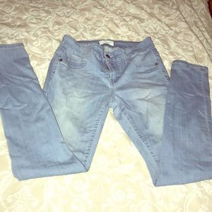 Light Blue Skinny Legging Jeans